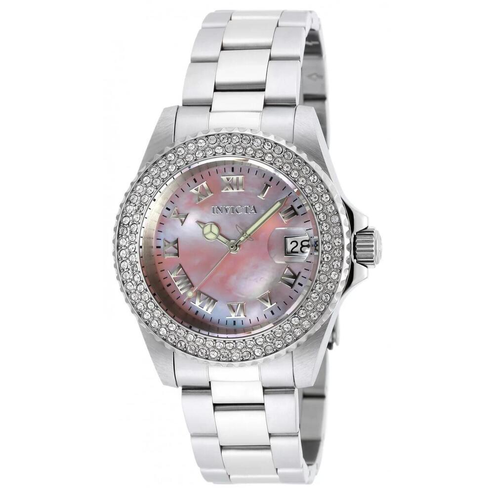 NWT Invicta 19874 Angel | 3-Hand | Pink | Women's Watch